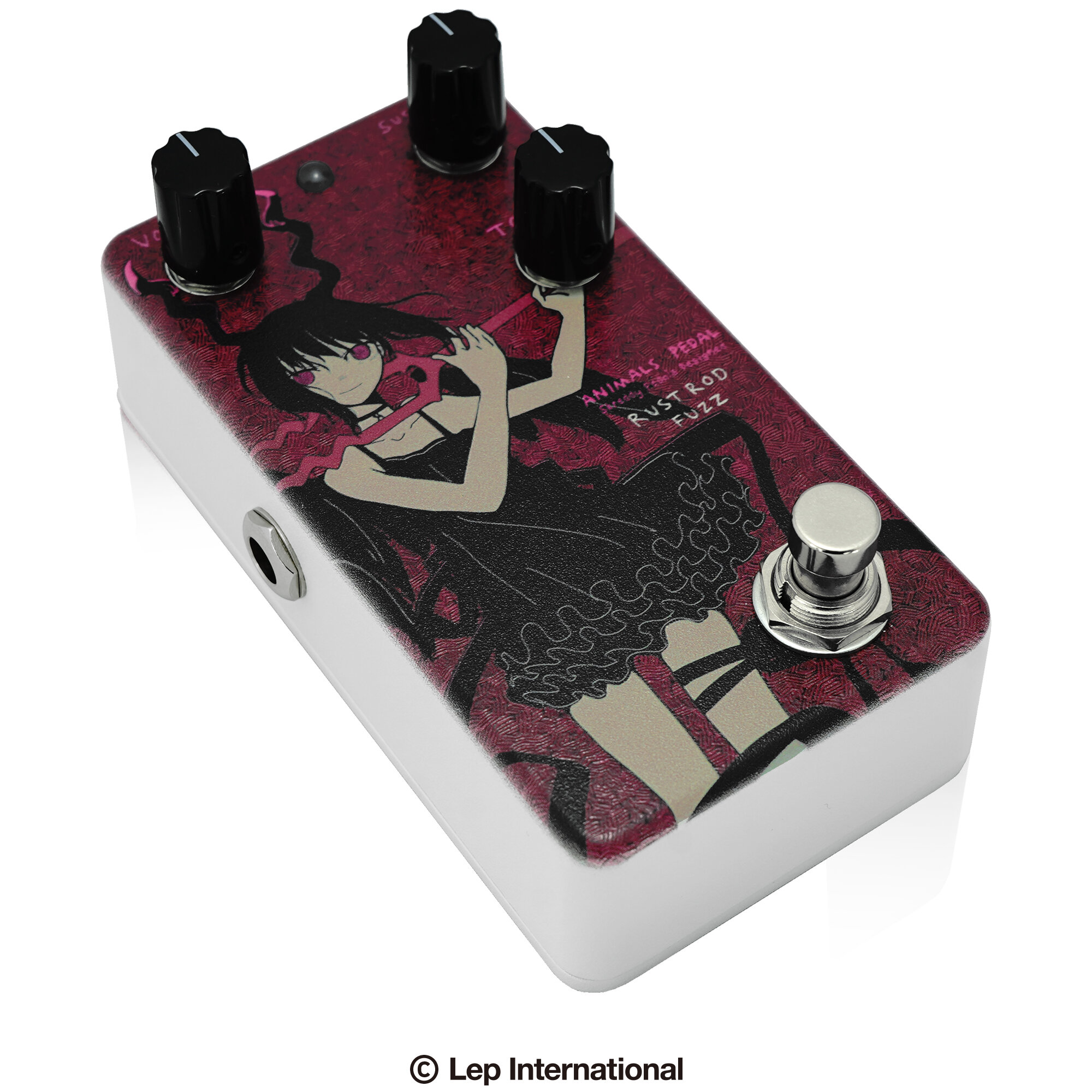 Animals Pedal / Custom Illustrated 017 RUST ROD FUZZ by NOTA